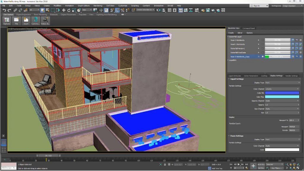 fluidos 3ds max